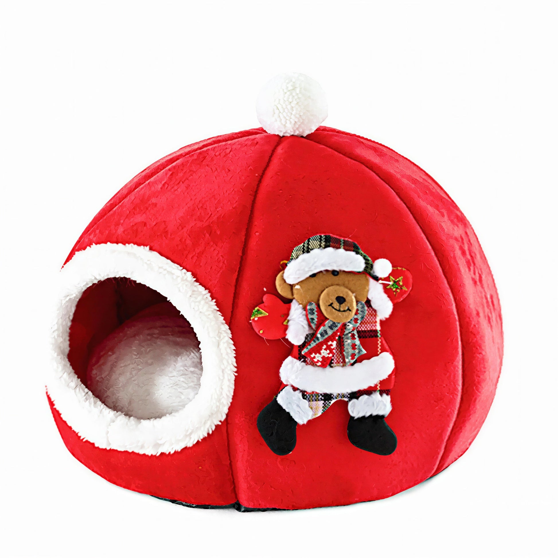 Noël Lit et Coussins en forme de Renne, Citrouille, Botte et Sapin de Noël - pour Chat - NOËLdeCHAT™ Pour toi Mon chat