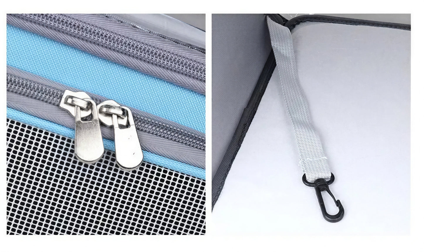 Sac à dos carré de transport spacieux pour chat Pour toi Mon chat