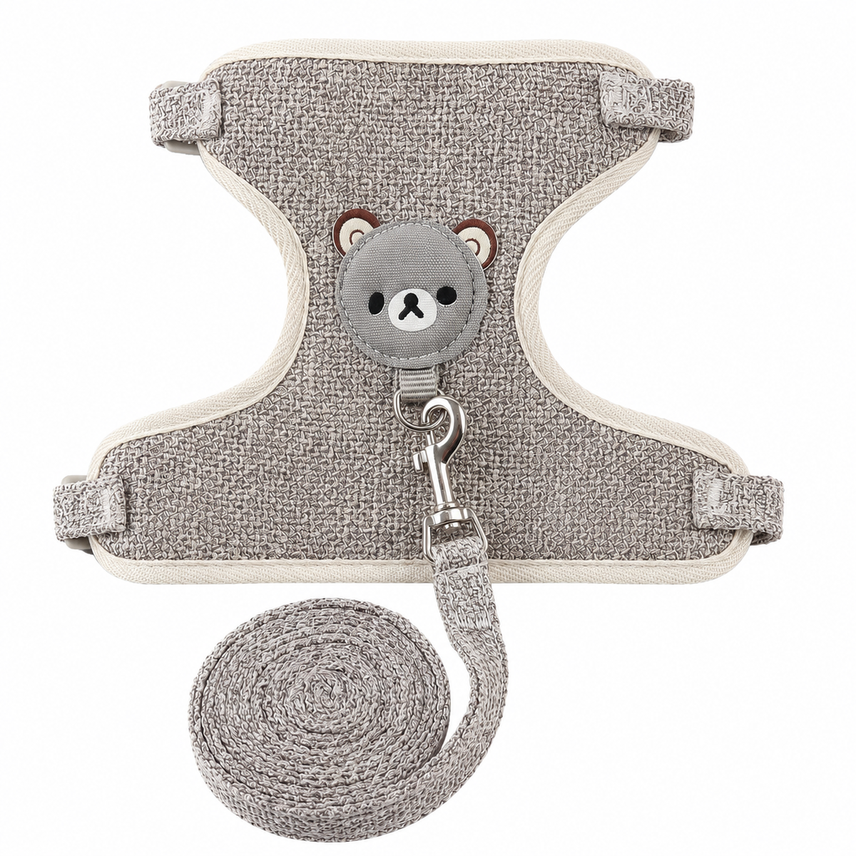 Sangle de poitrine en glaçure avec design d'ourson pour chat Pour toi Mon chat