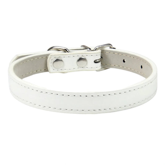 Collier en cuir souple et solide pour gros chat Pour toi Mon chat