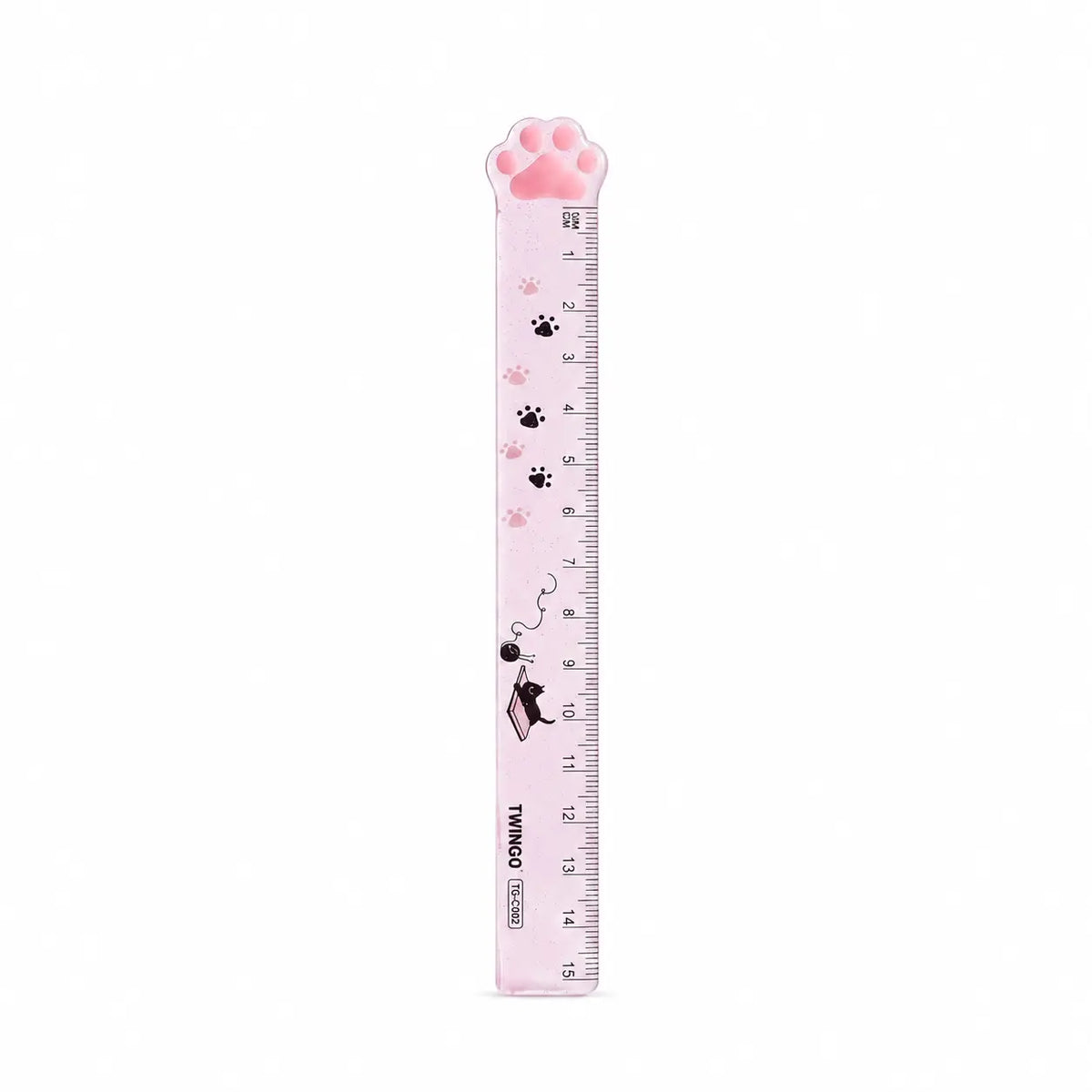 Règle droite avec patte de chat Pour toi Mon chat