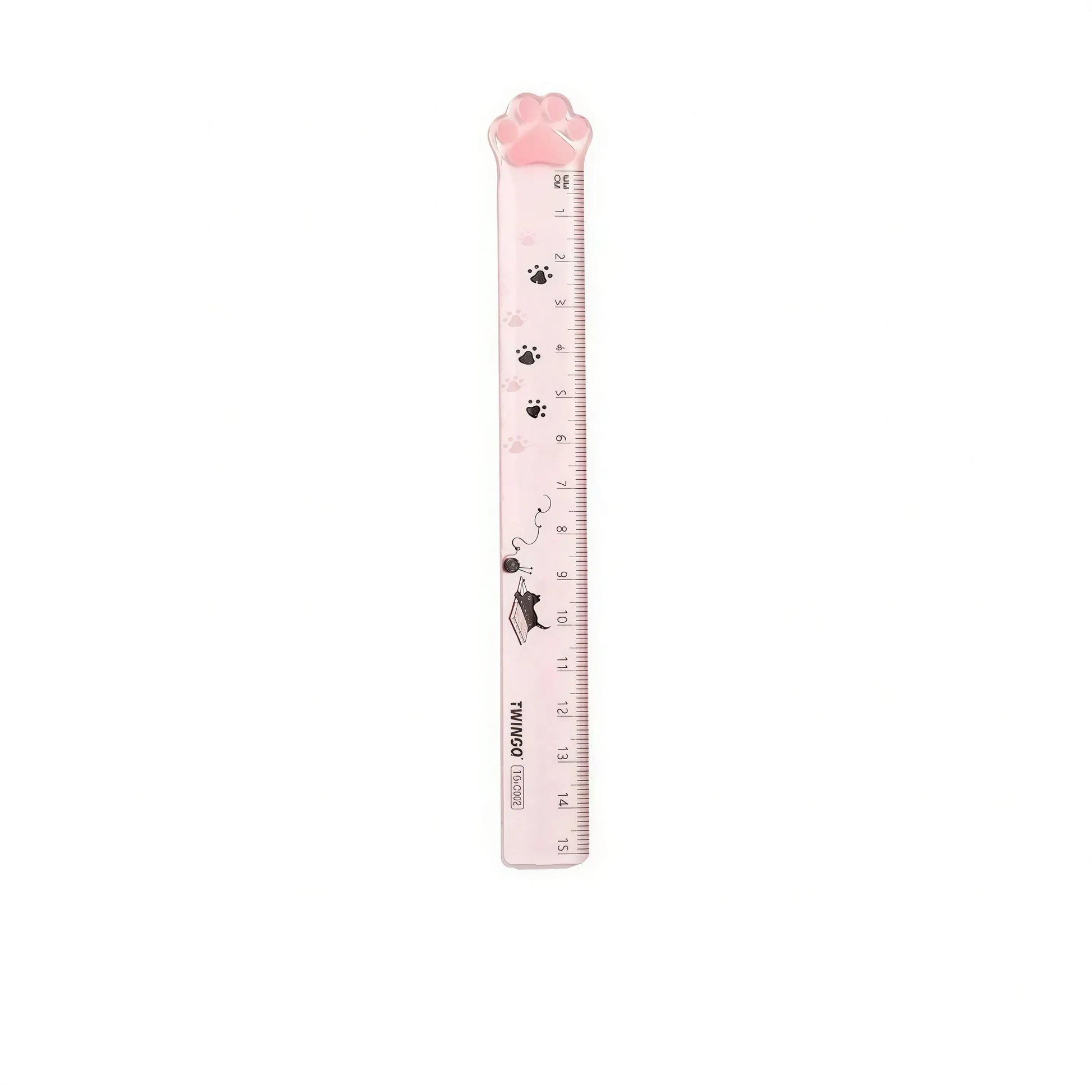 Règle droite avec patte de chat Pour toi Mon chat