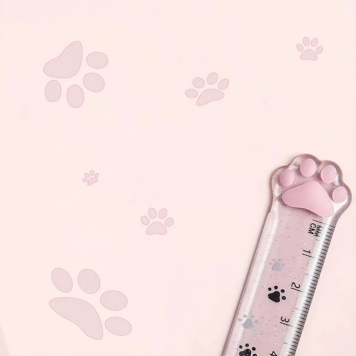 Règle droite avec patte de chat Pour toi Mon chat