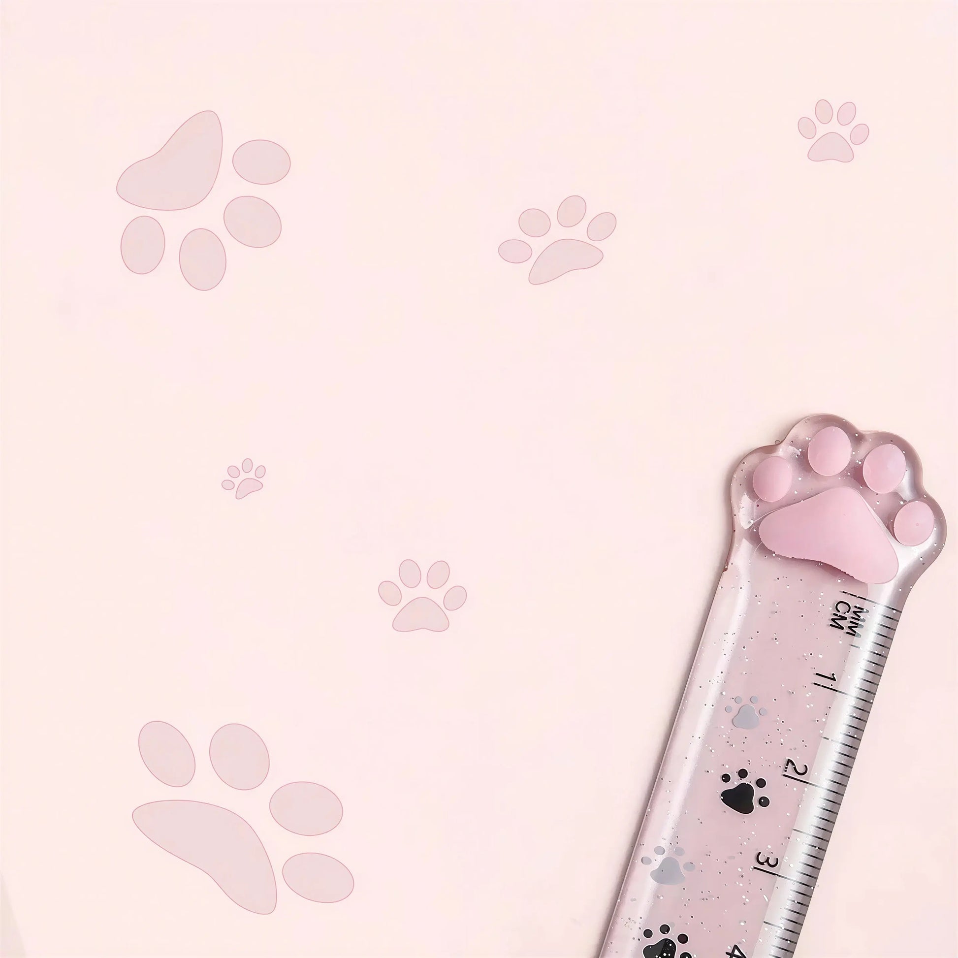 Règle droite avec patte de chat Pour toi Mon chat