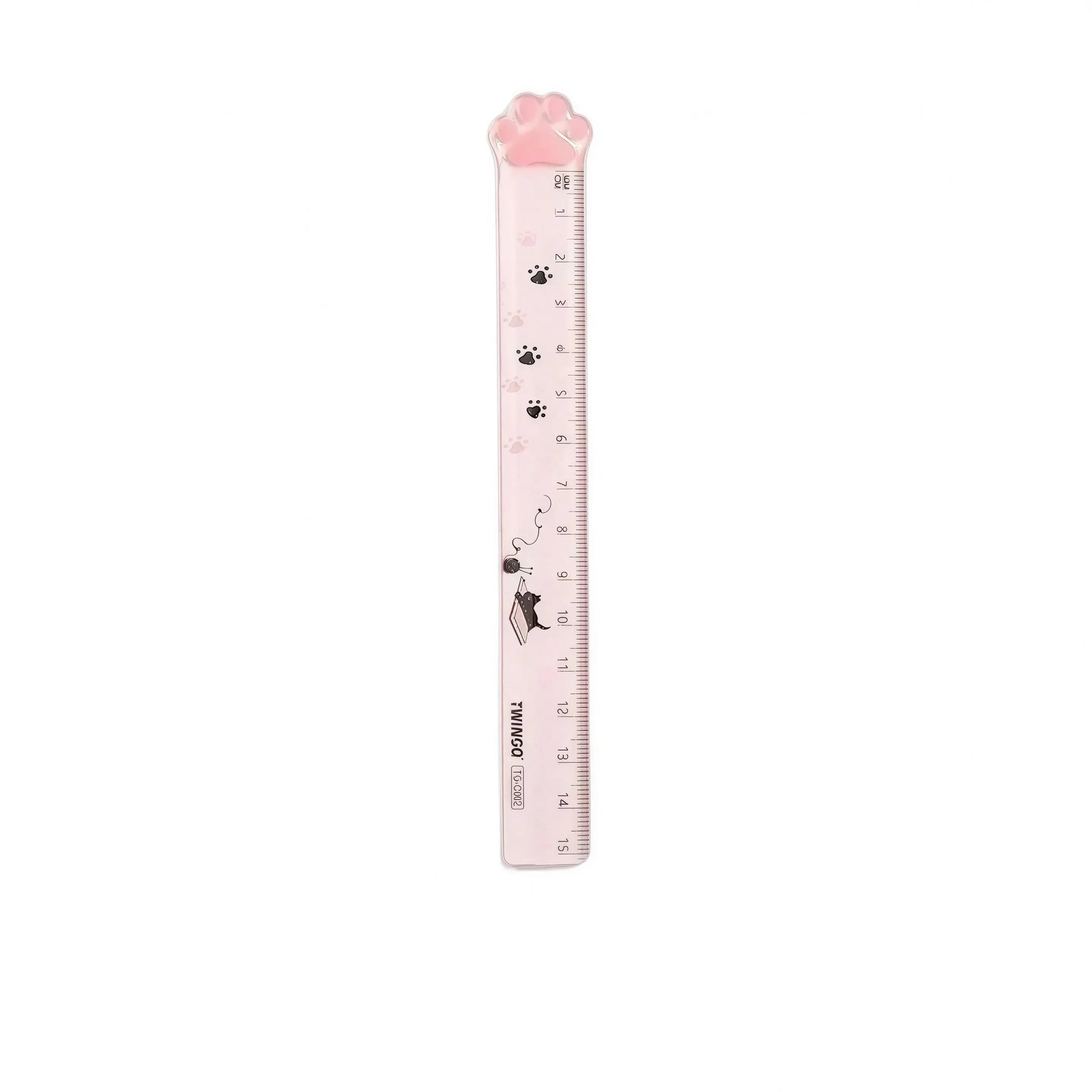 Règle droite avec patte de chat Pour toi Mon chat