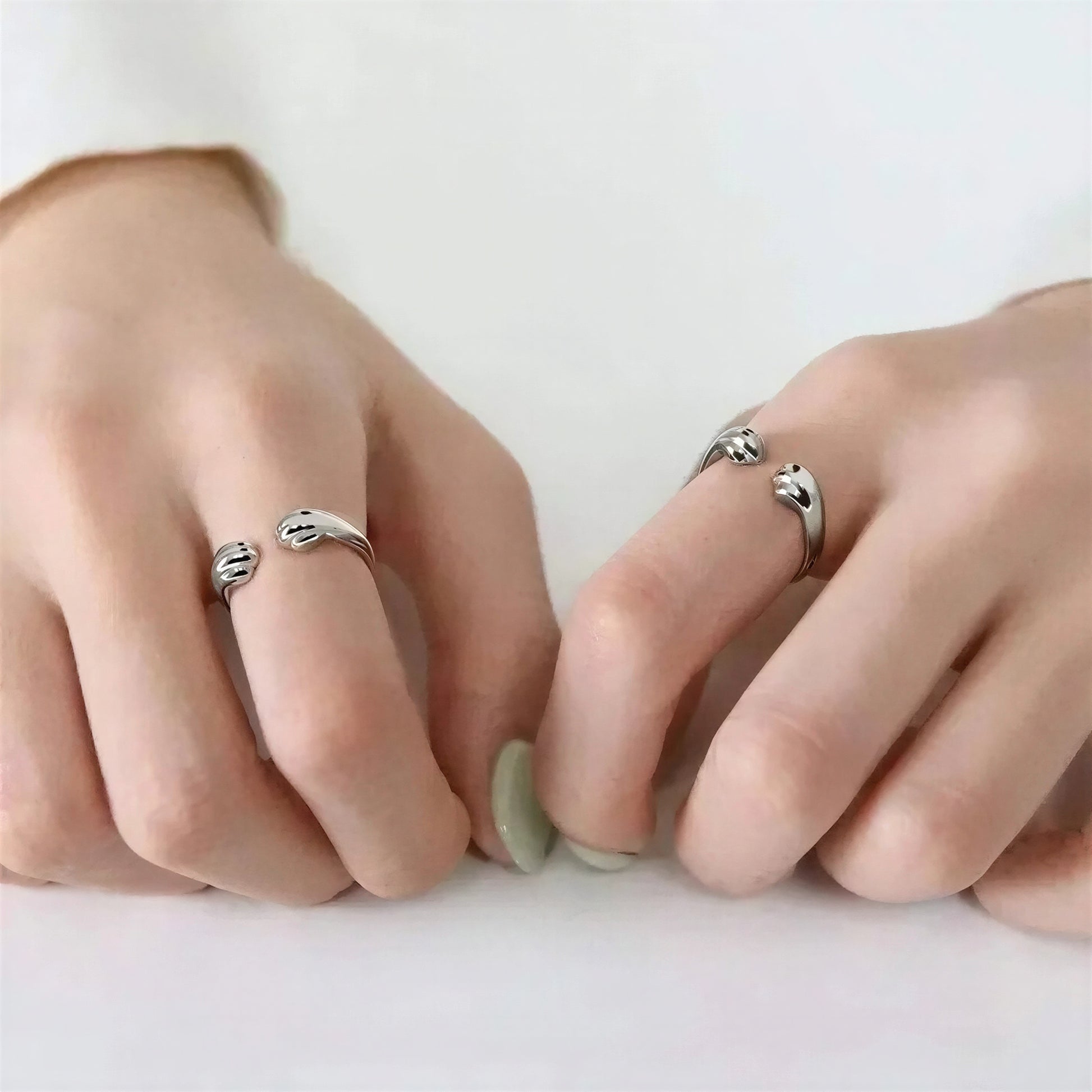 Bague Chat Ouverte et Réglable pour Femme - vue 4