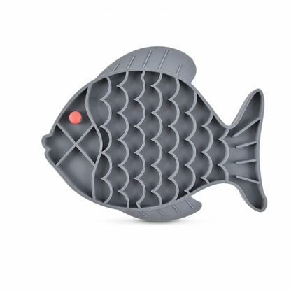 Gamelle Anti Glouton Chat en Forme de Poisson Pour toi Mon chat