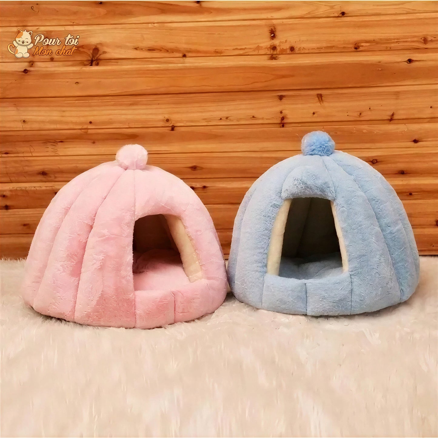Coussin anti stress et relaxant pour chat, Igglo'Cat™ Pour toi Mon chat