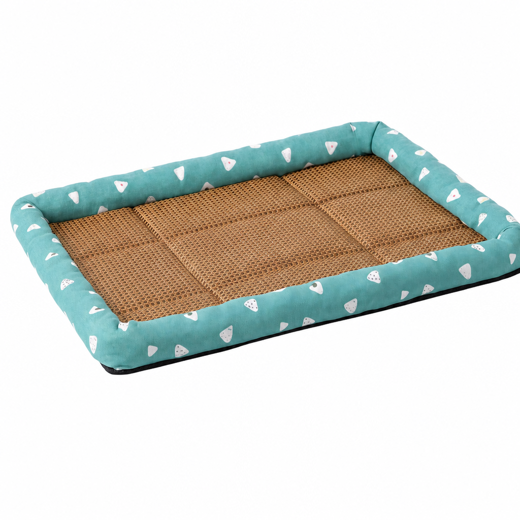 Tapis Rafraichissant Chat En Rotin Respirant Pour toi Mon chat