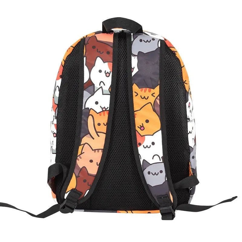 Sac à dos avec motifs de chats mignons pour filles et garçons Pour toi Mon chat