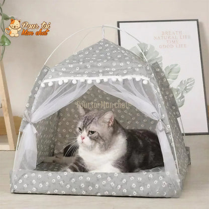 TENTE TOUT CONFORT POUR CHAT – TENT’À’CHAT™ Pour toi Mon chat