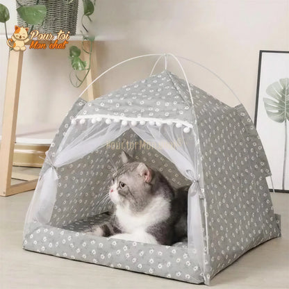 TENTE TOUT CONFORT POUR CHAT – TENT’À’CHAT™ Pour toi Mon chat