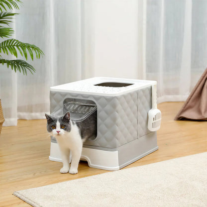 Bac à litière pour chat de grande taille Pour toi Mon chat