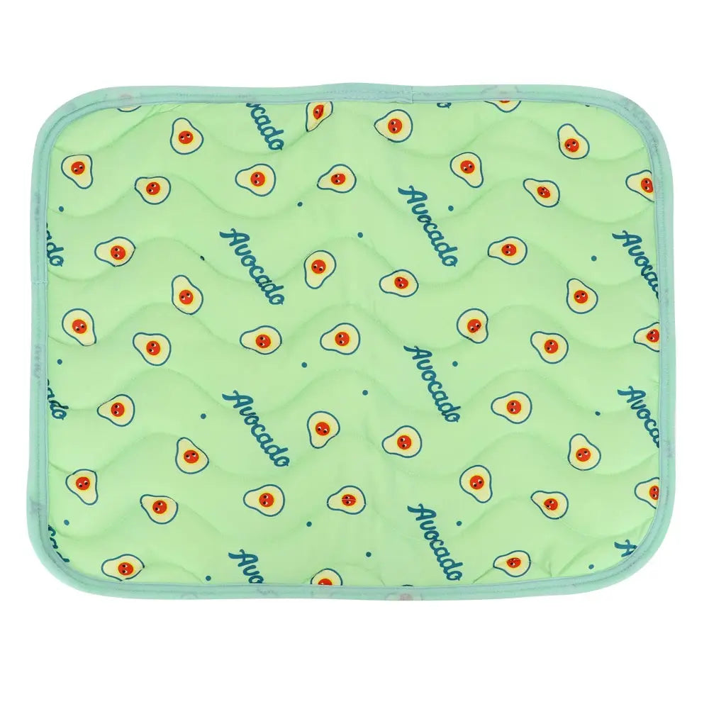 Tapis Rafraichissant Chat avec Motifs d'Avocats