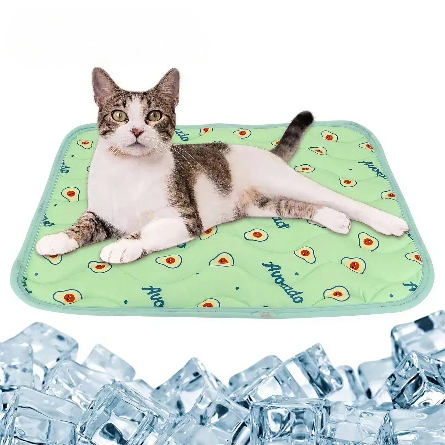 Tapis Rafraichissant Chat avec Motifs d'Avocats Pour toi Mon chat