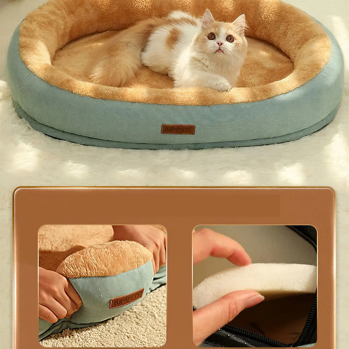 Chenil antidérapant pour gros chat Pour toi Mon chat