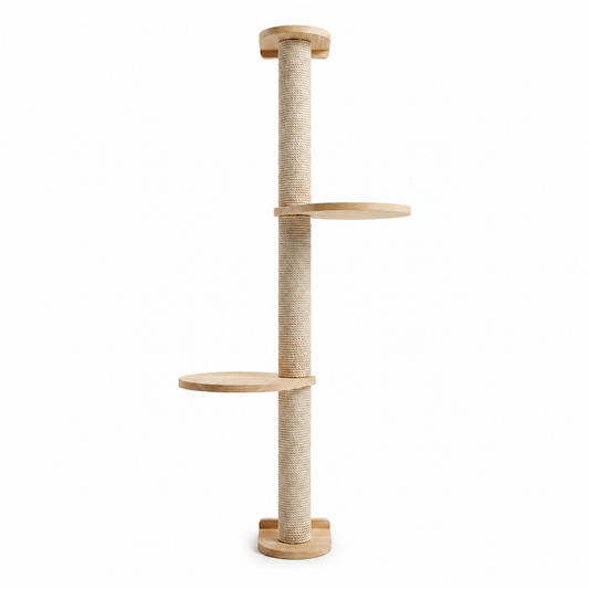 Arbre à gratter en sisal naturel pour chat Pour toi Mon chat