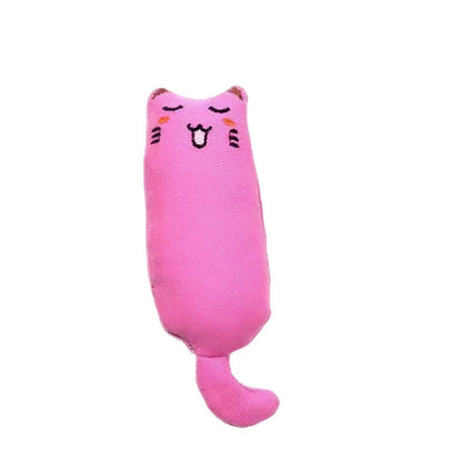 Jouet en peluche pouvant être garni d’herbe à chat - MonDoudouChat™ Pour toi Mon chat