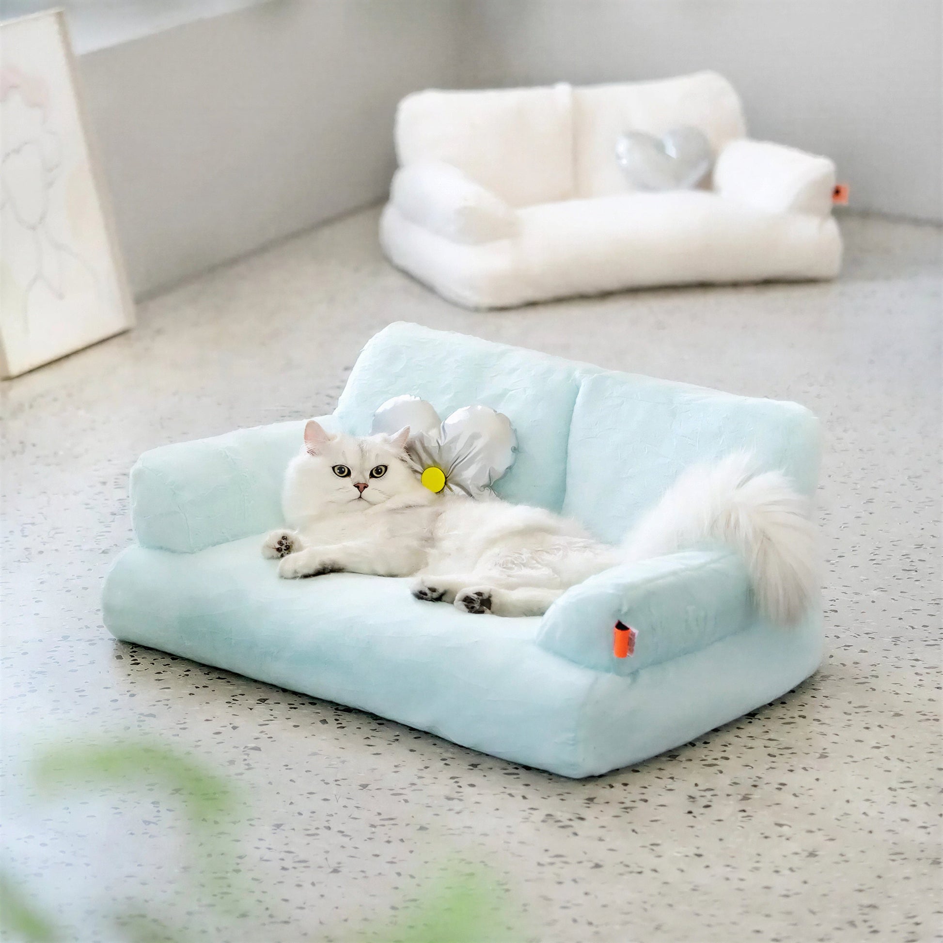 Canapé lavable doux et confortable pour chat Pour toi Mon chat