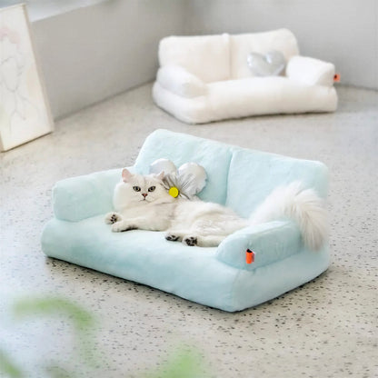 Canapé lavable doux et confortable pour chat Pour toi Mon chat