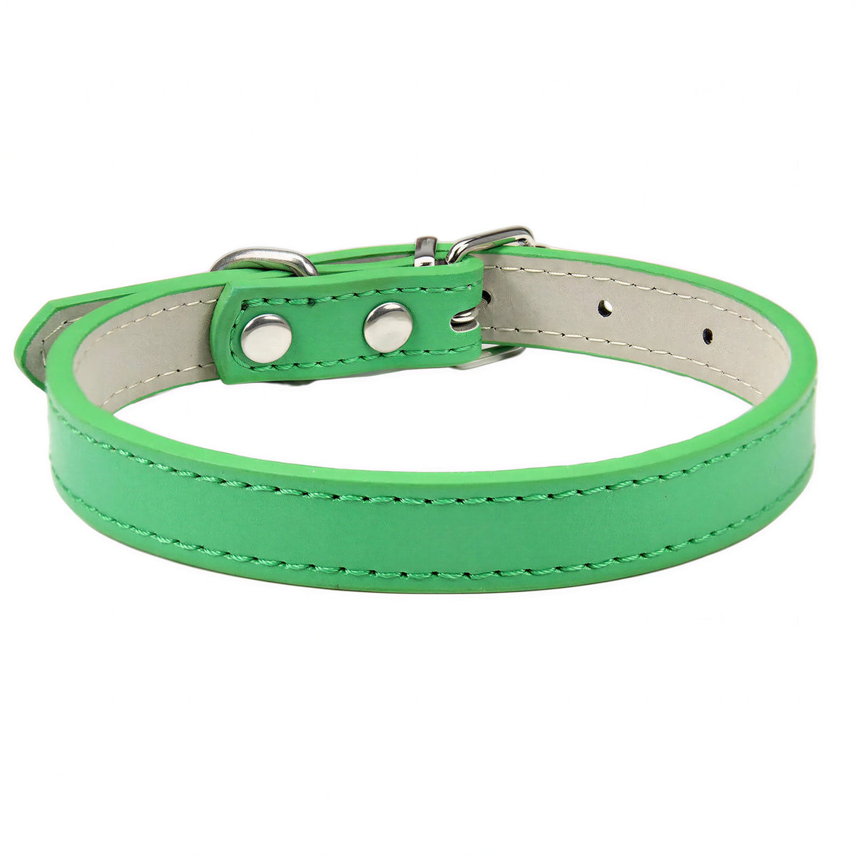 Collier en cuir souple et solide pour gros chat Pour toi Mon chat