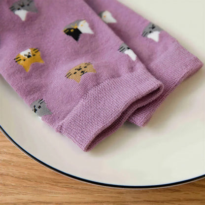 Cadeau Fan De Chat Chaussettes Chaude En Coton Pour toi Mon chat