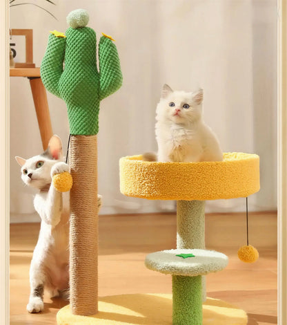 Planche à gratter à cactus pour chat Pour toi Mon chat