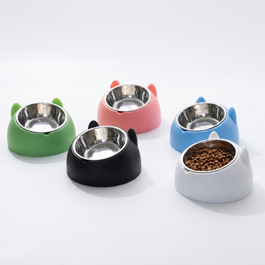 Gamelle Inclinée pour Chat - KittyBowl™ Pour toi Mon chat