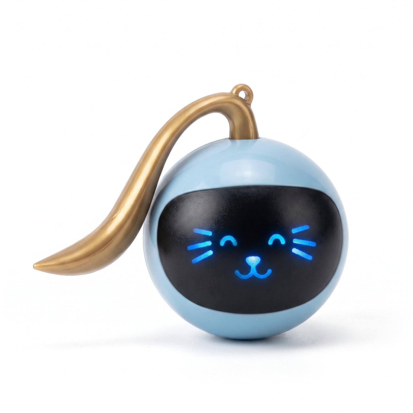 Balle interactive rotative et intelligente à LED pour chaton Pour toi Mon chat