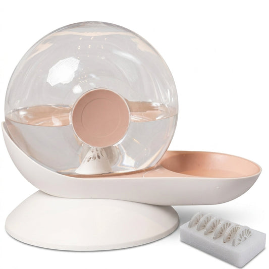 Fontaine à Eau Chat Sans Electricité - Escarg'eau™ Pour toi Mon chat