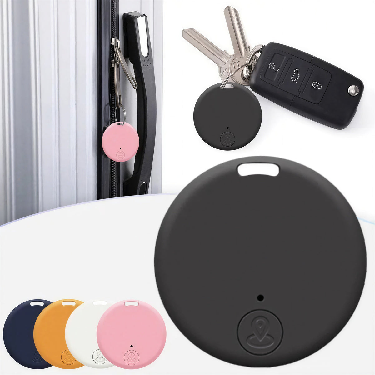 Dispositif GPS anti-perte rond pour chat Pour toi Mon chat