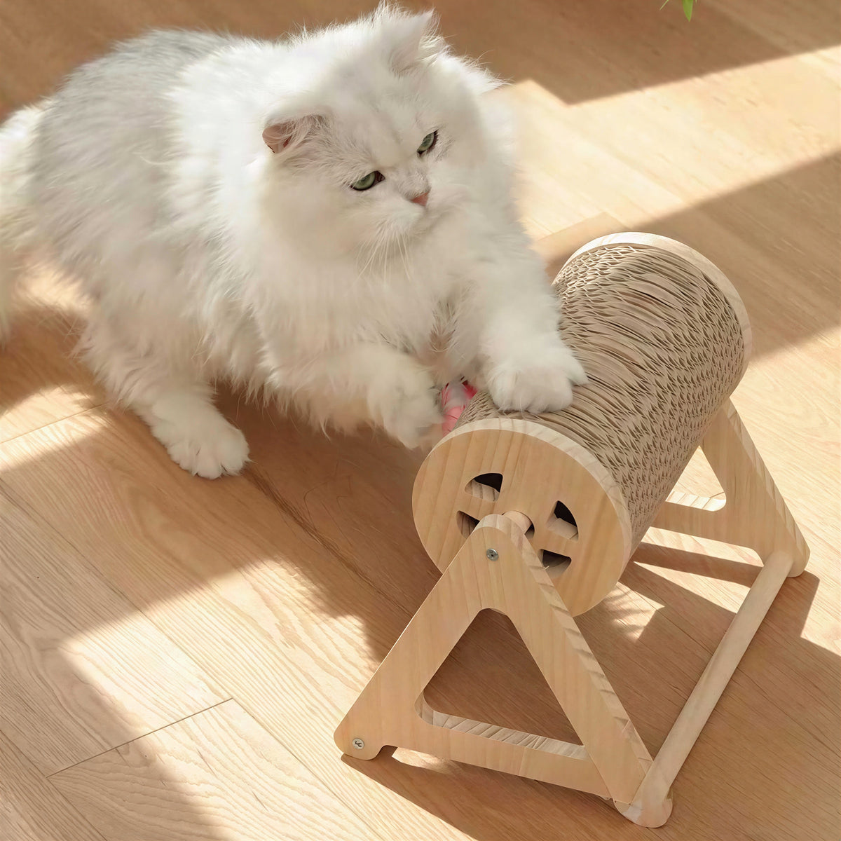 Rouleau à gratter en sisal pour chat - vue 2