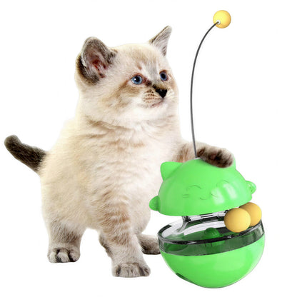 Jouet Distributeur de Friandises pour Chat - Chat’Culbuto™ Pour toi Mon chat
