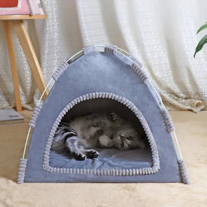 Cabane pour Chat en Forme de Toile de Tente Pour toi Mon chat