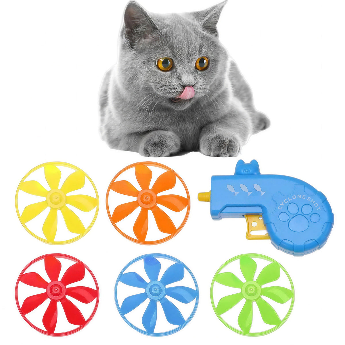 Lanceur de disque volant pour chat Pour toi Mon chat