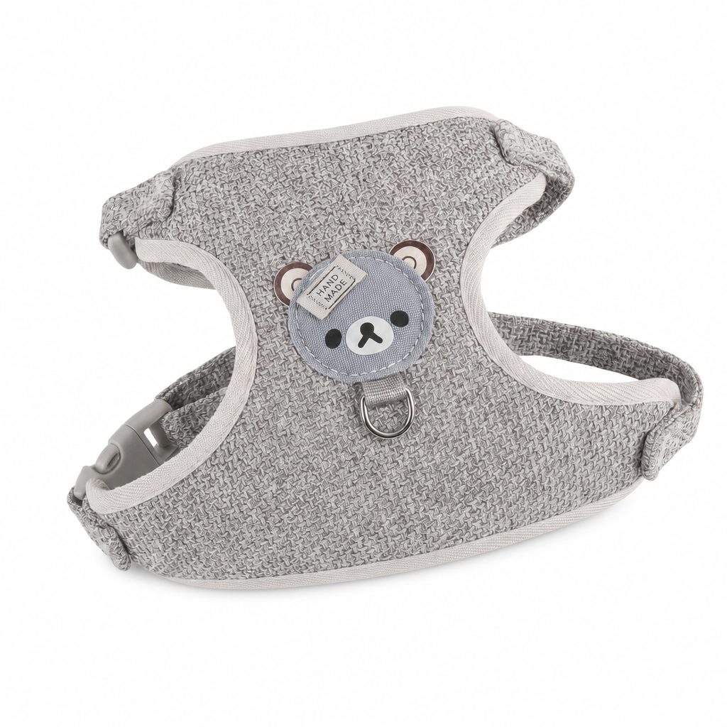 Sangle de poitrine en glaçure avec design d'ourson pour chat Pour toi Mon chat