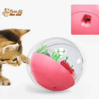 Balle de jeu interactive “aquarium” pour chat - AQUA'CHAT™ Pour toi Mon chat