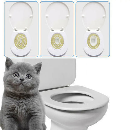 Toilettes d'entraînement en PVC pour chat - vue 2