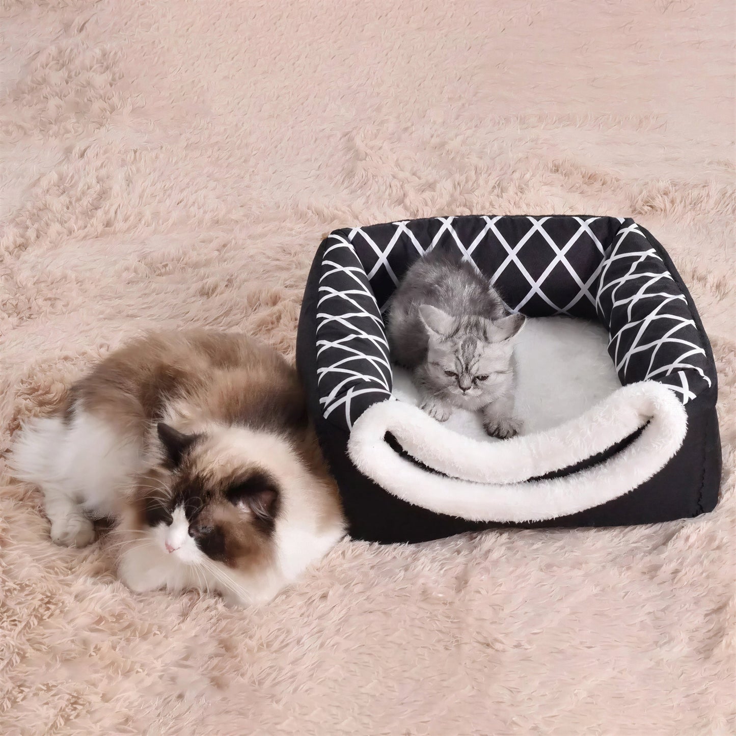 Lit profond pour l'hiver pour chat Pour toi Mon chat