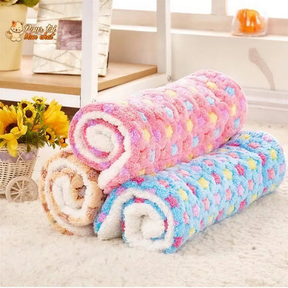 Tapis de couchage épais pour chat - TapisDoux4Cat™ Pour toi Mon chat