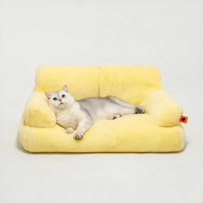 Canapé lavable doux et confortable pour chat Pour toi Mon chat