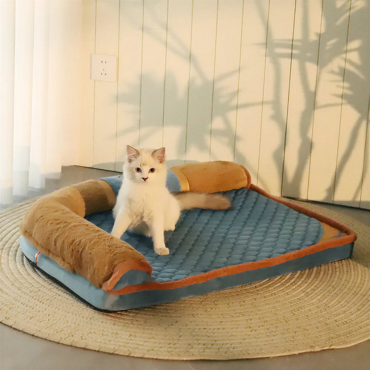 Lit pour chat avec oreiller - vue 6