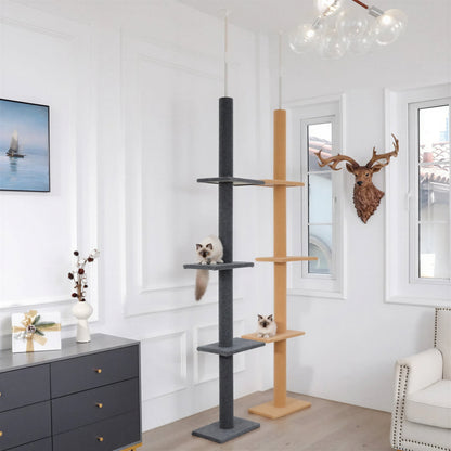 Arbre d'escalade pour chat à cinq niveaux Pour toi Mon chat