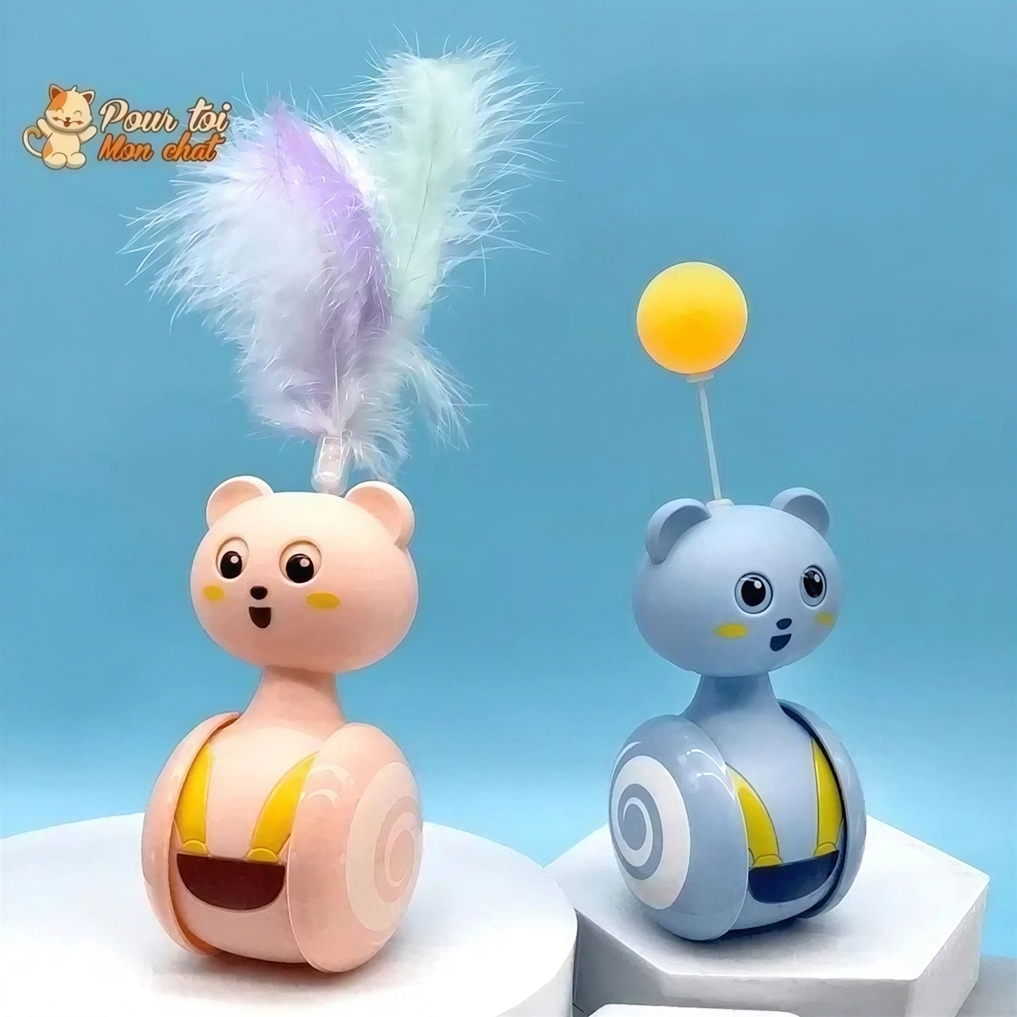 Jouet interactif animé pour chats Pour toi Mon chat