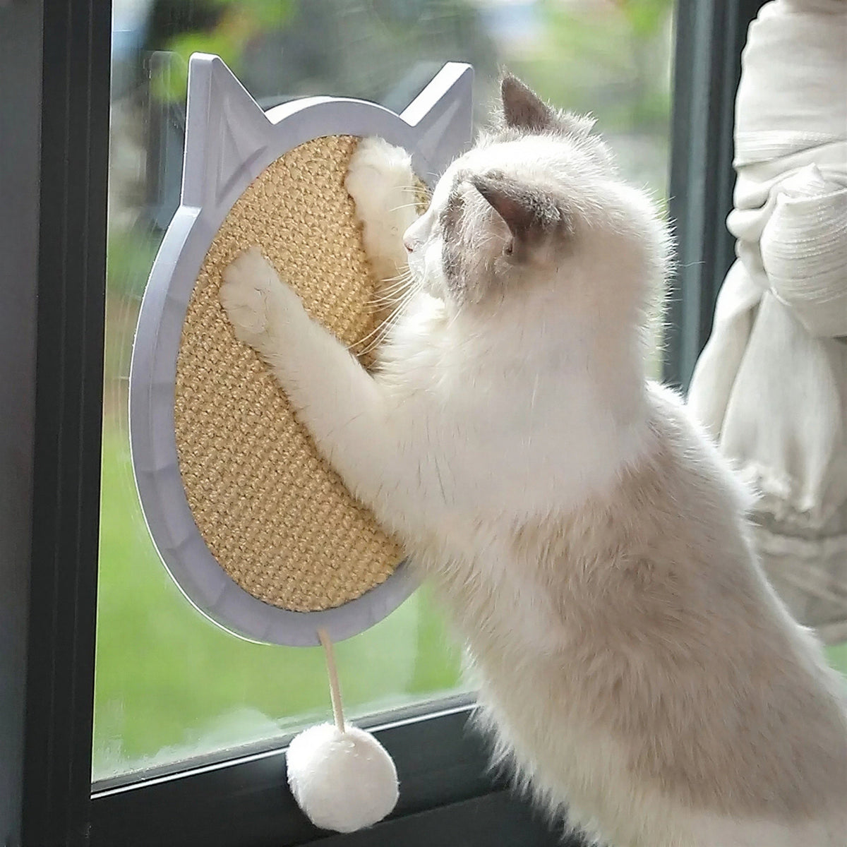 Grattoir à ongles en papier ondulé pour chat Pour toi Mon chat