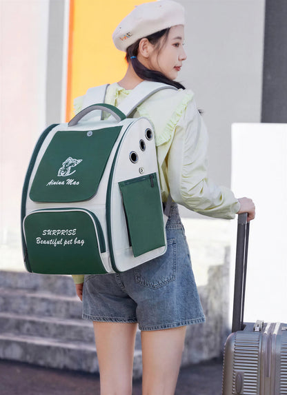 Sac de transport coupe-vent pour chat Pour toi Mon chat