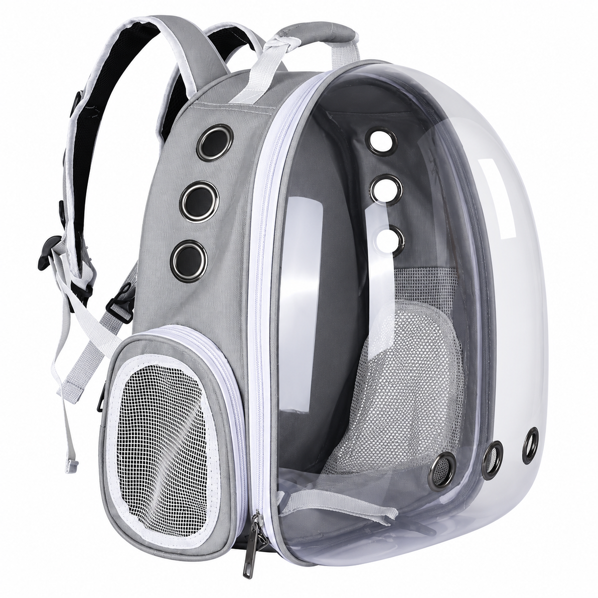 Sac à dos de transport pour chat avec hublot transparent Pour toi Mon chat