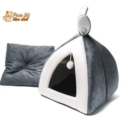 NICHE ORIGINALE À OREILLES DE LAPIN POUR CHAT – Oreill’Chat™ Pour toi Mon chat