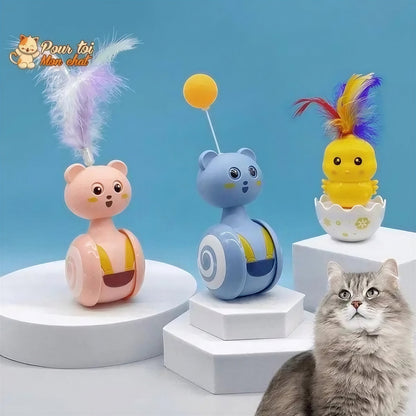 Jouet interactif animé pour chats Pour toi Mon chat