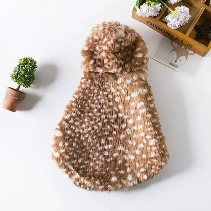 Noël Pour Chat Cape Chaude Déguisement Renne Pour toi Mon chat